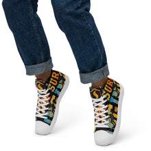 Load image into Gallery viewer, SURFING 91 SeastormApparel® Men’s high top canvas shoes