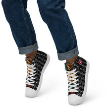 Load image into Gallery viewer, CLASSIC BLACK Seastorm Apparel® Men’s high top canvas shoes
