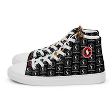 Load image into Gallery viewer, CLASSIC BLACK Seastorm Apparel® Men’s high top canvas shoes