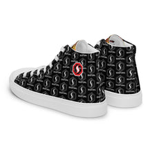 Load image into Gallery viewer, CLASSIC BLACK Seastorm Apparel® Men’s high top canvas shoes