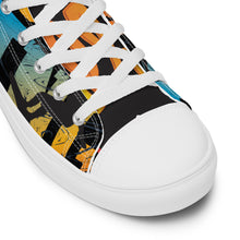 Load image into Gallery viewer, SURFING 91 SeastormApparel® Men’s high top canvas shoes