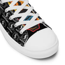 Load image into Gallery viewer, CLASSIC BLACK Seastorm Apparel® Men’s high top canvas shoes