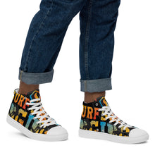 Load image into Gallery viewer, SURFING 91 SeastormApparel® Men’s high top canvas shoes