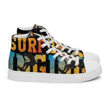 Load image into Gallery viewer, SURFING 91 SeastormApparel® Men’s high top canvas shoes