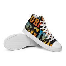 Load image into Gallery viewer, SURFING 91 SeastormApparel® Men’s high top canvas shoes
