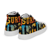 Load image into Gallery viewer, SURFING 91 SeastormApparel® Men’s high top canvas shoes