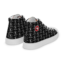 Load image into Gallery viewer, CLASSIC BLACK Seastorm Apparel® Men’s high top canvas shoes