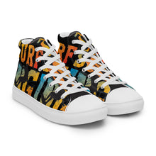 Load image into Gallery viewer, SURFING 91 SeastormApparel® Men’s high top canvas shoes