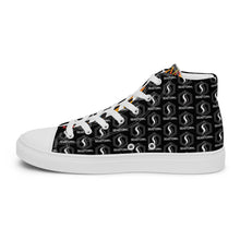 Load image into Gallery viewer, CLASSIC BLACK Seastorm Apparel® Men’s high top canvas shoes