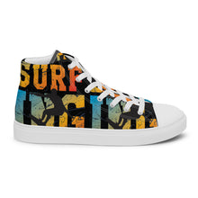 Load image into Gallery viewer, SURFING 91 SeastormApparel® Men’s high top canvas shoes