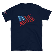 Load image into Gallery viewer, USA Flag Short-Sleeve Unisex T-Shirt