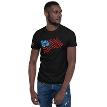 Load image into Gallery viewer, USA Flag Short-Sleeve Unisex T-Shirt