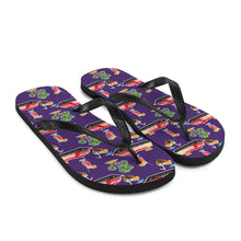 Carregar imagem no visualizador da galeria, Cruise Purple Flip-Flops - Seastorm Summer Collection