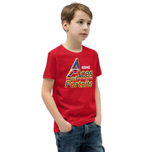 Load image into Gallery viewer, Aces of Fortnite Youth Short Sleeve T-Shirt