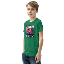 Load image into Gallery viewer, Gamer 4Ever Youth Short Sleeve T-Shirt