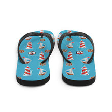 Carregar imagem no visualizador da galeria, Blue Flip-Flops - Seastorm Summer Collection