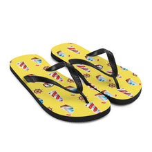 Carregar imagem no visualizador da galeria, Yellow Flip-Flops - Seastorm Apparel Summer Collection