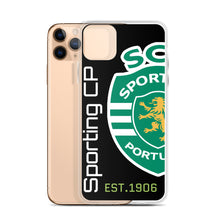 Cargar imagen en el visor de la galería, Sporting Black iPhone Case