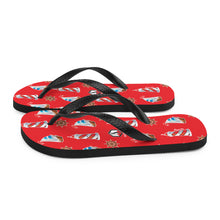 Carregar imagem no visualizador da galeria, Red Lighthouse Flip-Flops - Seastorm Summer Collection
