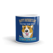 Load image into Gallery viewer, Corgi Happy Father's Day Mug