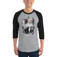 Load image into Gallery viewer, Seastorm Shark Hero 3/4 sleeve raglan shirt