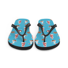 Carregar imagem no visualizador da galeria, Blue Flip-Flops - Seastorm Summer Collection