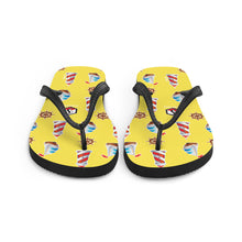 Carregar imagem no visualizador da galeria, Yellow Flip-Flops - Seastorm Apparel Summer Collection