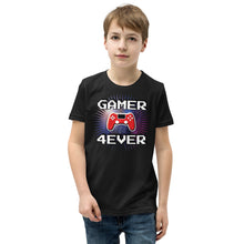 Load image into Gallery viewer, Gamer 4Ever Youth Short Sleeve T-Shirt