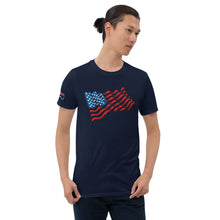 Load image into Gallery viewer, USA Flag Short-Sleeve Unisex T-Shirt