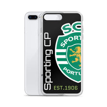 Cargar imagen en el visor de la galería, Sporting Black iPhone Case