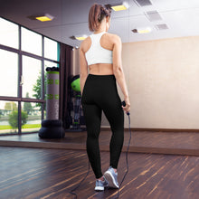 Load image into Gallery viewer, Black Yoga Leggings