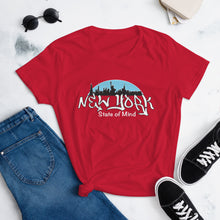 Load image into Gallery viewer, New York State of Mind Hot Women's short sleeve t-shirt