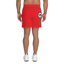 Load image into Gallery viewer, Portugal Red - Men's Athletic Long Shorts