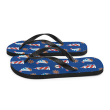 Carregar imagem no visualizador da galeria, Royal Blue Flip-Flops - Seastorm Summer Collection