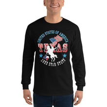 Load image into Gallery viewer, USA Texas Men’s Long Sleeve Shirt