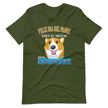 Load image into Gallery viewer, Corgi Feliz Dia Del Padre - Short-Sleeve Unisex T-Shirt