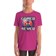 Load image into Gallery viewer, Gamer 4Ever Youth Short Sleeve T-Shirt