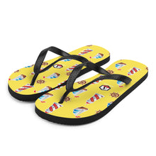 Carregar imagem no visualizador da galeria, Yellow Flip-Flops - Seastorm Apparel Summer Collection
