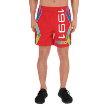 Cargar imagen en el visor de la galería, Red Hero X - Men's Athletic Long Shorts