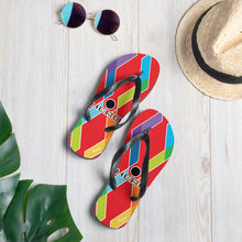 Carregar imagem no visualizador da galeria, Red Hero X Flip Flops - Seastorm Apparel Summer Collection