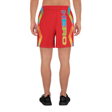 Cargar imagen en el visor de la galería, Red Hero X - Men's Athletic Long Shorts