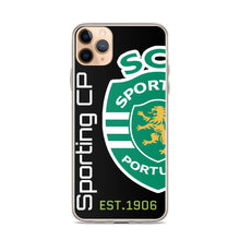 Cargar imagen en el visor de la galería, Sporting Black iPhone Case