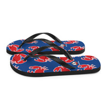 Carregar imagem no visualizador da galeria, Royal Blue Crab Flip-Flops - Seastorm Apparel Summer Collection