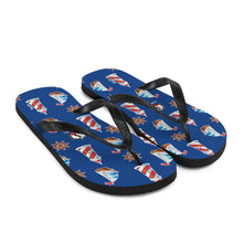 Carregar imagem no visualizador da galeria, Royal Blue Flip-Flops - Seastorm Summer Collection