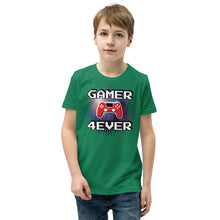 Load image into Gallery viewer, Gamer 4Ever Youth Short Sleeve T-Shirt