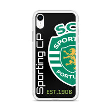 Cargar imagen en el visor de la galería, Sporting Black iPhone Case