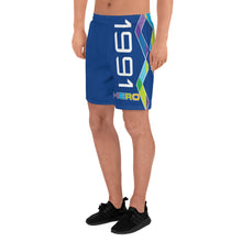 Carregar imagem no visualizador da galeria, Royal Blue Hero X - Men's Athletic Long Shorts