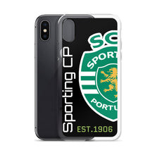 Cargar imagen en el visor de la galería, Sporting Black iPhone Case