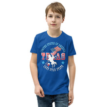 Load image into Gallery viewer, USA Texas Youth Short Sleeve T-Shirt