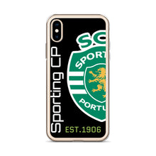 Cargar imagen en el visor de la galería, Sporting Black iPhone Case